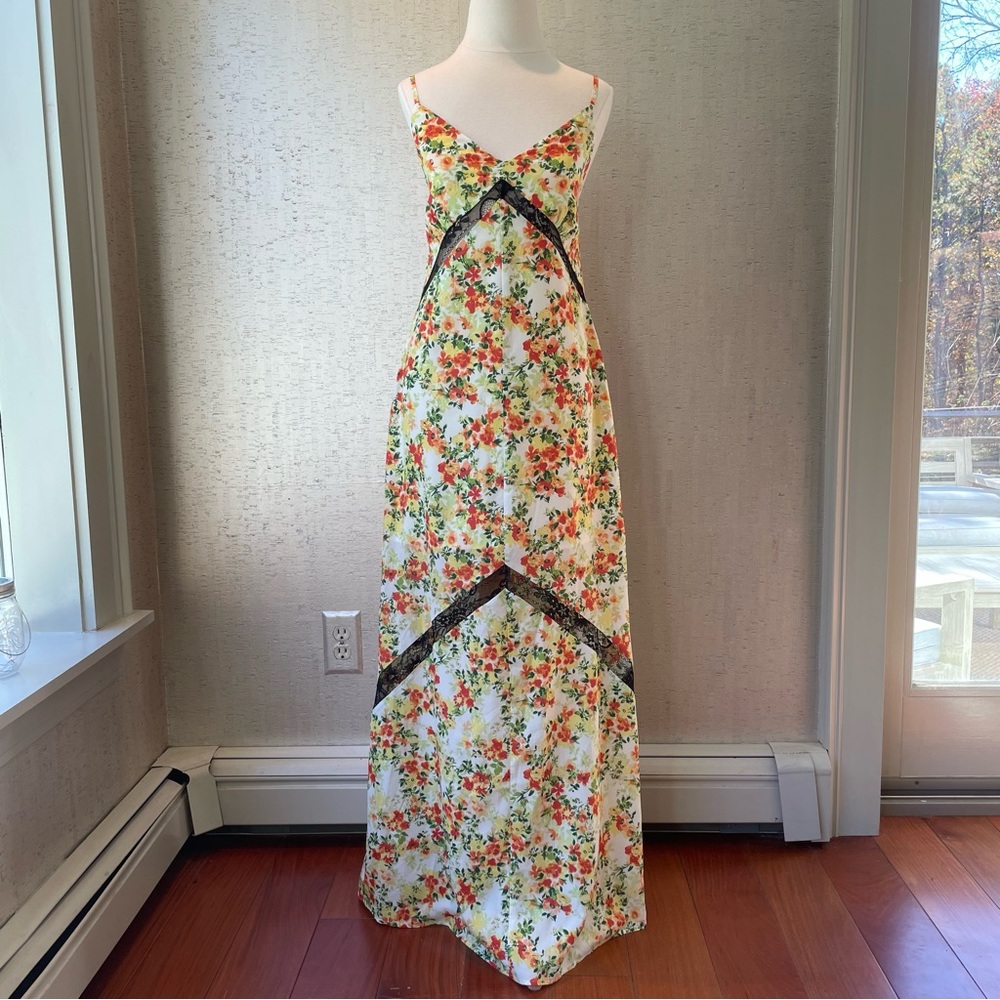 Betsey Johnson Floral Maxi Dress